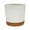 O663 White C!, variant on 12" Pots Indoor Plastic Flower Pots with Holes and Saucers Modern Planters for Indoor Succulents Flowers Outdoor Flower Pots Happy Day!