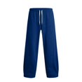 thumbnail image 4 of Frnrwgo Men's Heavyweight Sweatpants Loose Fit Drape Drawstring Elastic Waist Multi-Pocket Winter Streetwear Loungewear Pants, 4 of 9
