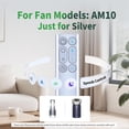 thumbnail image 2 of Replacement Remote Control for Dyson Humidifier Fan AM10 303117-01 966569-06, 2 of 7