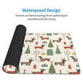 thumbnail image 3 of Qekee Christmas Dachshund Dog Print Desk Pad Protector,Mouse Pad,Office Desk Mat,Desk Blotter,Laptop Desk Pad,Waterproof Desk Writing Pad for Office and Home, 3 of 8