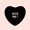 BLACK, variant on Ceybo Valentines Day Bite Me Heart Candy Wall Decals