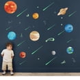 thumbnail image 4 of Amazingfashion Glow In The Dark Planet Wall Sticker, 4 of 9