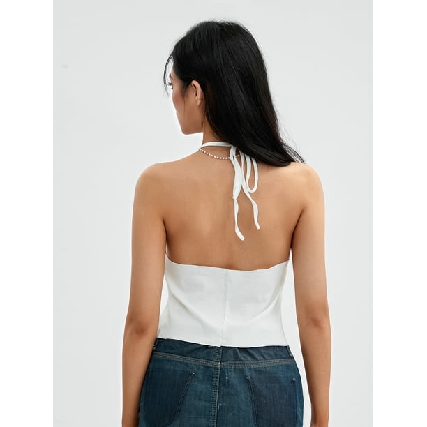 SAYOO Women'S Lace Corset Tank Top Sleeveless Thin Straps Camisole