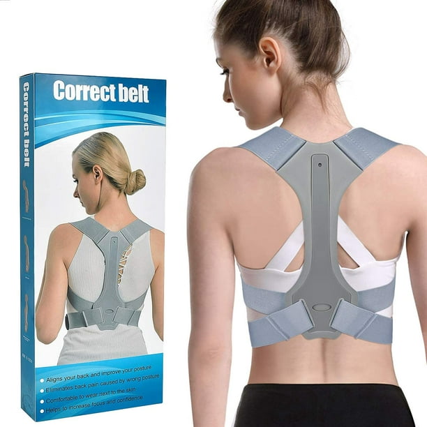 Posture Corrector for Women & Men, Breathable Back Brace Posture,  Adjustable and Comfy Upper Back Support Straightener, Pain Relief for Neck