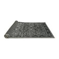 thumbnail image 2 of Ahgly Company Indoor Round Oriental Gray Industrial Area Rugs, 4' Round, 2 of 4