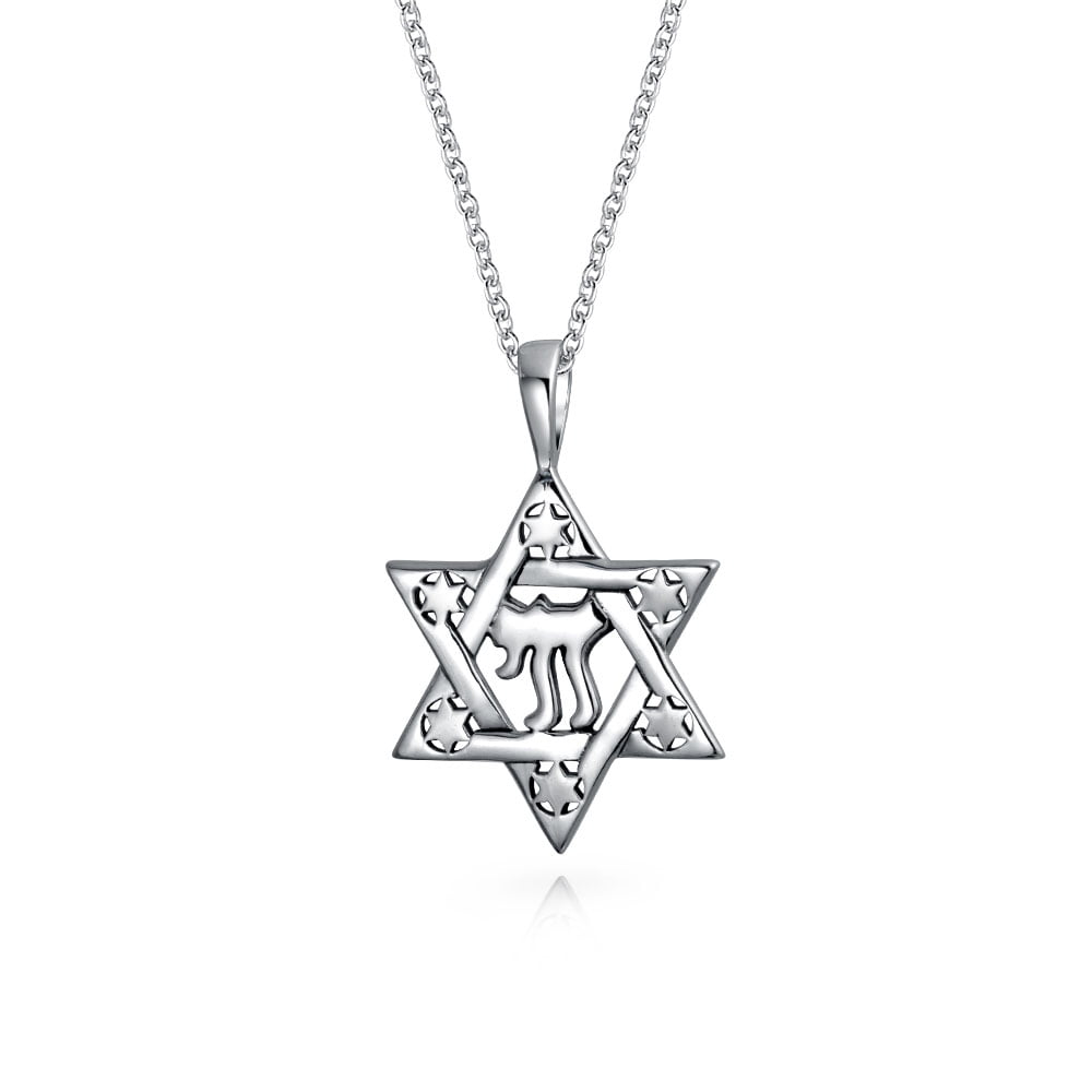 Jewelry Hanukkah Jewish Hebrew Chai Symbol Of Life Religious Magen