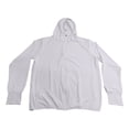thumbnail image 6 of Men's Sun Protection Hoodie Full Zip Lightweight Cooling Long Sleeve Athletic Shirt with Thumb Holes for Fishing Hiking Outdoor,L,Gray, 6 of 8