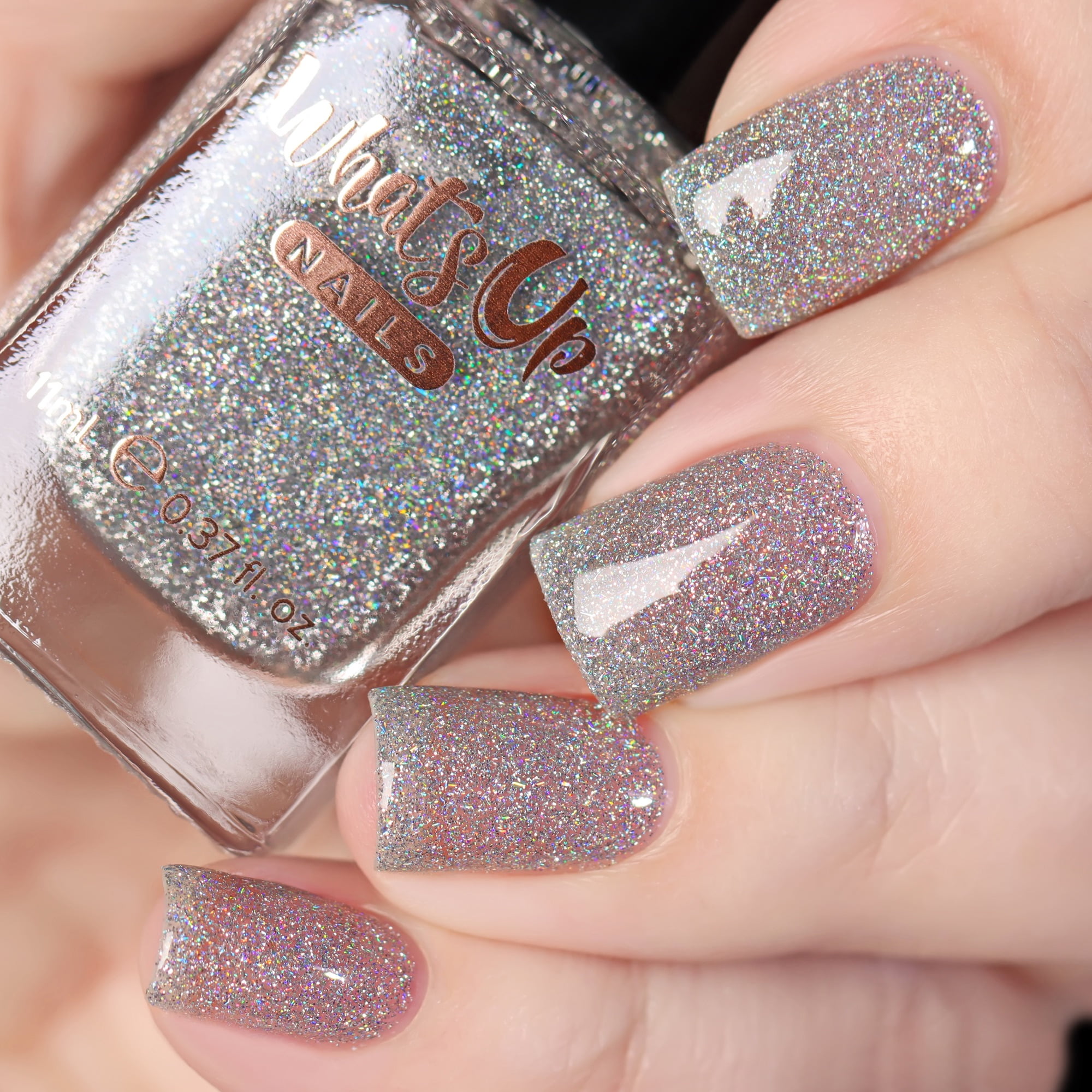 Whats Up Nails - Frosted Tips Collection 6 Polishes (Pump the Rakes, Cherry-bration, To and Froyo, The Glint Life, Slippery When Cold, Teal Good Moment) Made in USA 12 Free Cruelty Free Vegan Clean