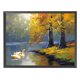 thumbnail image 2 of Impreso 11CT DIY completo bordado Swan Lake Cross Stitch Kits decoración del hogar FLhrweasw Nuevo, 2 of 9