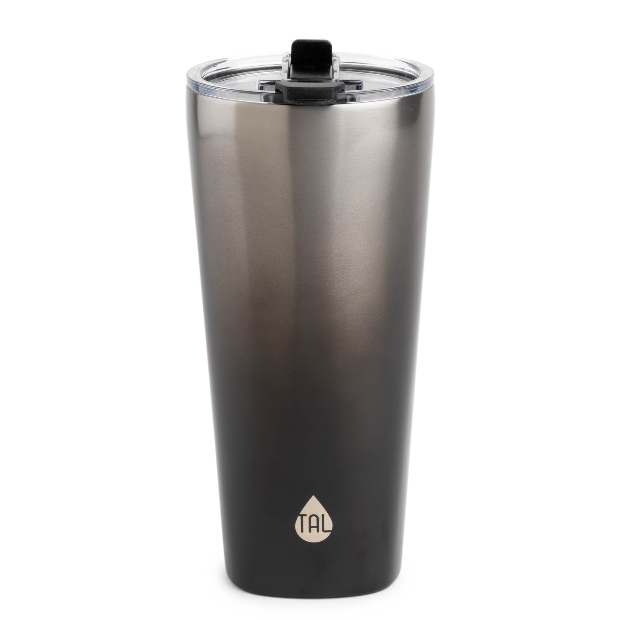 (4 pack) TAL Stainless Steel Tumbler 25 oz, Black Ombre