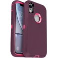 thumbnail image 1 of AmPm iPhone XR Étui Robuste, Étui Antichoc Résistante, Protection Triple Couche 3-en-1 pour Apple iPhone XR (2018), Noir, 1 of 8