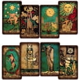 thumbnail image 1 of Baraja de cartas de tarot CRAFTERIAN Bright, 78 cartas con guía, 1 of 7