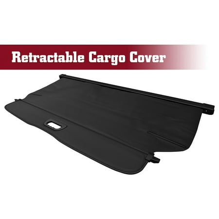 TAC Cargo Cover for 2012-2014 Honda CRV Black Retractable Waterproof Rear Trunk Cargo Luggage Security Shade Cover Shield