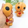 thumbnail image 4 of Toystoory Muñecos fantasmas de rebote lento, juguete vudú adorable, novela de terror, juguetes para aliviar el estrés, juguete de ventilación para Kits de decoración para fiestas No.1 Toystoory HA046825-01, 4 of 6