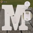 thumbnail image 3 of Light Up LED Letters Lights Sign 26 Alphabet and 10 Number Big Lights Letter for Party Birthday Bar Battery Powered Christmas Decor Letter Lights (Warm White), 3 of 6