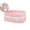 Pink, variant on Large Woven Storage Basket with Handles for Living Room Shelves, Bow Basket for Gifts Empty with Gift Bags and Ribbons for Showers Toy Bin