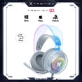 thumbnail image 6 of VEATOOL G5 Wired USB Gaming Headset,7.1 Surround Sound Gaming Headphones,Vibrant RGB - Game/Chat Balance, Over Ear Headphones with Noise Canceling Mic for PC, PS5/PS4, Laptop, Mac, 6 of 7