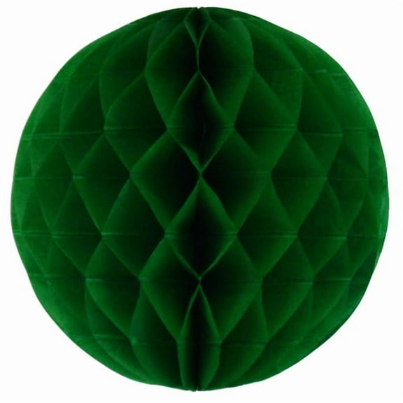 Honeycomb Ball Party Decoration - Green - 9.75"