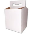 thumbnail image 3 of 4pk Cardboard Carrier in White  | 150 Pack | Ice N Cold, 3 of 3