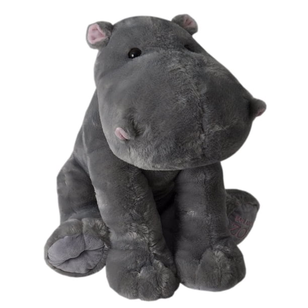 The Petting Zoo Hipopótamo Regalos de animales de peluche para niños Wild Onez Zoo Animales Hipopótamo Peluche de 12 pulgadas