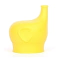 thumbnail image 1 of Cubierta de taza con tapa de silicona estirable en forma de elefante, 1 of 3