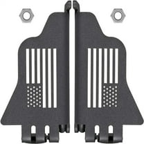 Front Door Foot Pegs Rest Pedal Metal Fit Jeep Wrangler JK,JKU,JL,JLU 07-20
