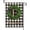 F, variant on Monogram Letter G Garden Flag 12x18 Inch Double Sided Outside, Buffalo Plaid Family Last Name Initial Yard Outdoor Decoration