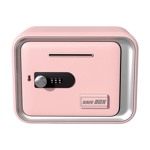 Hucha con contraseña, código de seguridad, hucha de papel, ahorrador de dinero creativo con llaves para Rosa