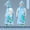 03 Blue Dinosaur-JOCO [Upgraded Waterproof High Collar with Hidden Buttons], variant on Student Raincoat with Backpack Space — Kids' Waterproof Rain Poncho featuring Enlarged Brim and Reflective Safety Strips — School Rain Gear for Boys and Girls