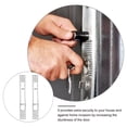 thumbnail image 4 of 5pcs Door Security Plate Door Reinforcement Plate Door Lock Body Buckle Plate, 4 of 8