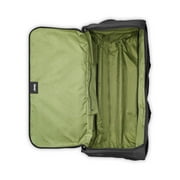 Branded JS009D 31 Large Checked Rolling Wheeled Duffel