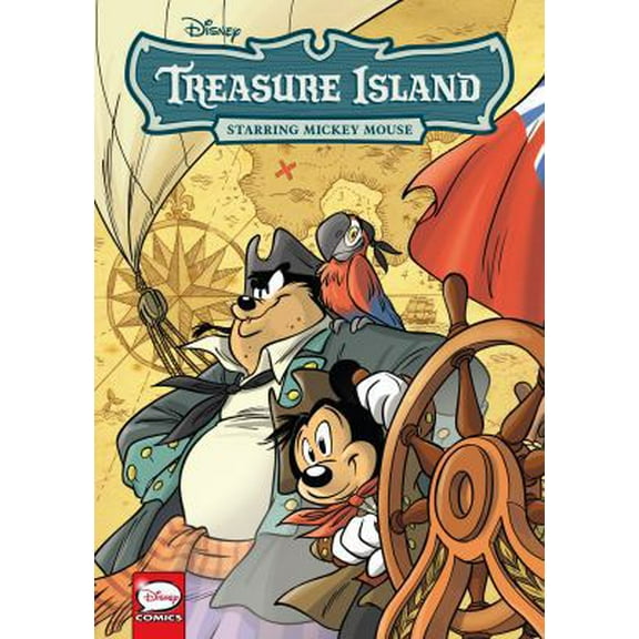 Pre-Owned Disney Treasure Island, Starring Mickey Mouse (Graphic Novel) (Paperback) 1506711588 9781506711584