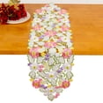 thumbnail image 3 of Spring Daisy Table Runners Embroidered Flowery Table Linen for Home Decoration 13 X 54 Inch, 3 of 5