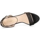 thumbnail image 4 of Sandalias de tacón alto Allegra K con correa En el tobillo purpurina negro EE. UU. 6, 4 of 6