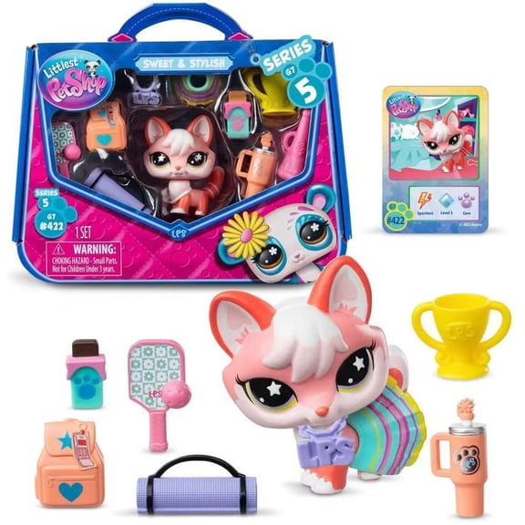 Littlest Pet Shop Series 5 Cat Figure