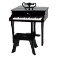 thumbnail image 1 of Hape Toys Early Melodies Black Wooden Happy Grand Piano for Toddlers & Children, 1 of 5