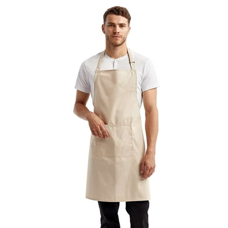 

Artisan Collection by Reprime RP154 Unisex Colours Sustainable Pocket Bib Apron