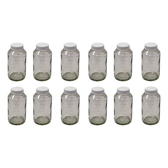 269 Glass Jar, 6-Ounce (12 JARS)