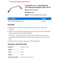 thumbnail image 2 of Fuel Injector Line - Compatible with 2014 Chevy Suburban 1500 5.3L V8, 2 of 2