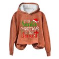 thumbnail image 2 of Prix Réduit! Aqestyerly Hauts de Noël à Manches Longues pour Femmes Imprimé de Noël Col Rond Pull Ample, 2 of 3
