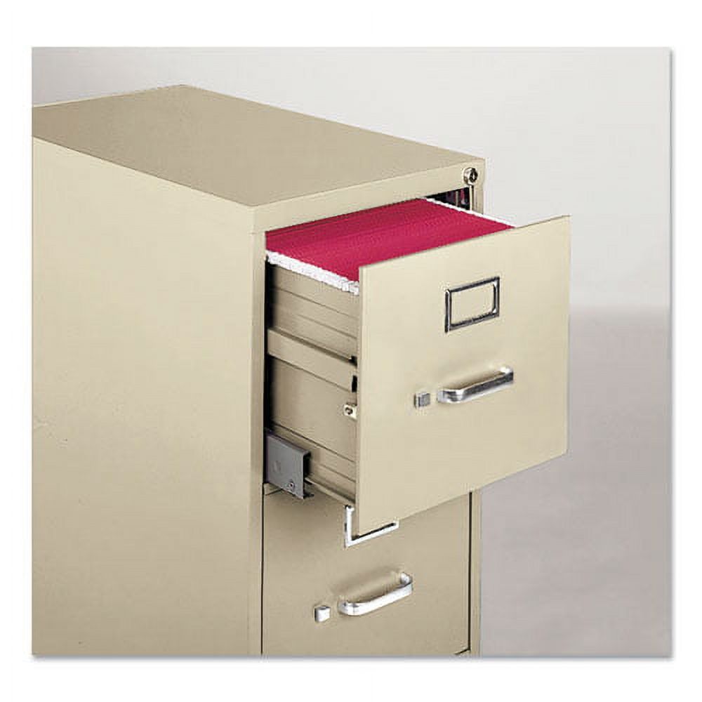 Economy Vertical File 4 Letter-Size 15X25X52 File Drawers Storage Core removable lock - image 3 of 3