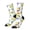 2 Black-2, variant on Orange Green Avocado Print Adult Socks for Men & Women,Calf Socks, Ankle Socks,Boots Socks,Breathable Casual Sock,Unisex Crew Socks