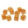 thumbnail image 2 of 10 Piezas De Dados De Seis Lados D6 Jugando D&D RPG Juegos De Fiesta Dados De Café Sunnimix 10 piezas, 2 of 7