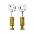 thumbnail image 3 of Abbracc 2Pcs DIY Leather Located Needles Durable Brass Practical Leather Stitching Tools 6 to 12mm, 3 of 9