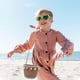thumbnail image 2 of 1pc Straw Bag Children's Handbag Children's Straw Bag Beach Bag (Khaki), 2 of 4