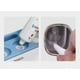 thumbnail image 4 of Soporte para cepillos de dientes de pared sin taladro, dispensador de pasta de dientes y ranuras multifunción para baño, 2 exprimidores de pasta de dientes con 4 tazas, 4 of 4