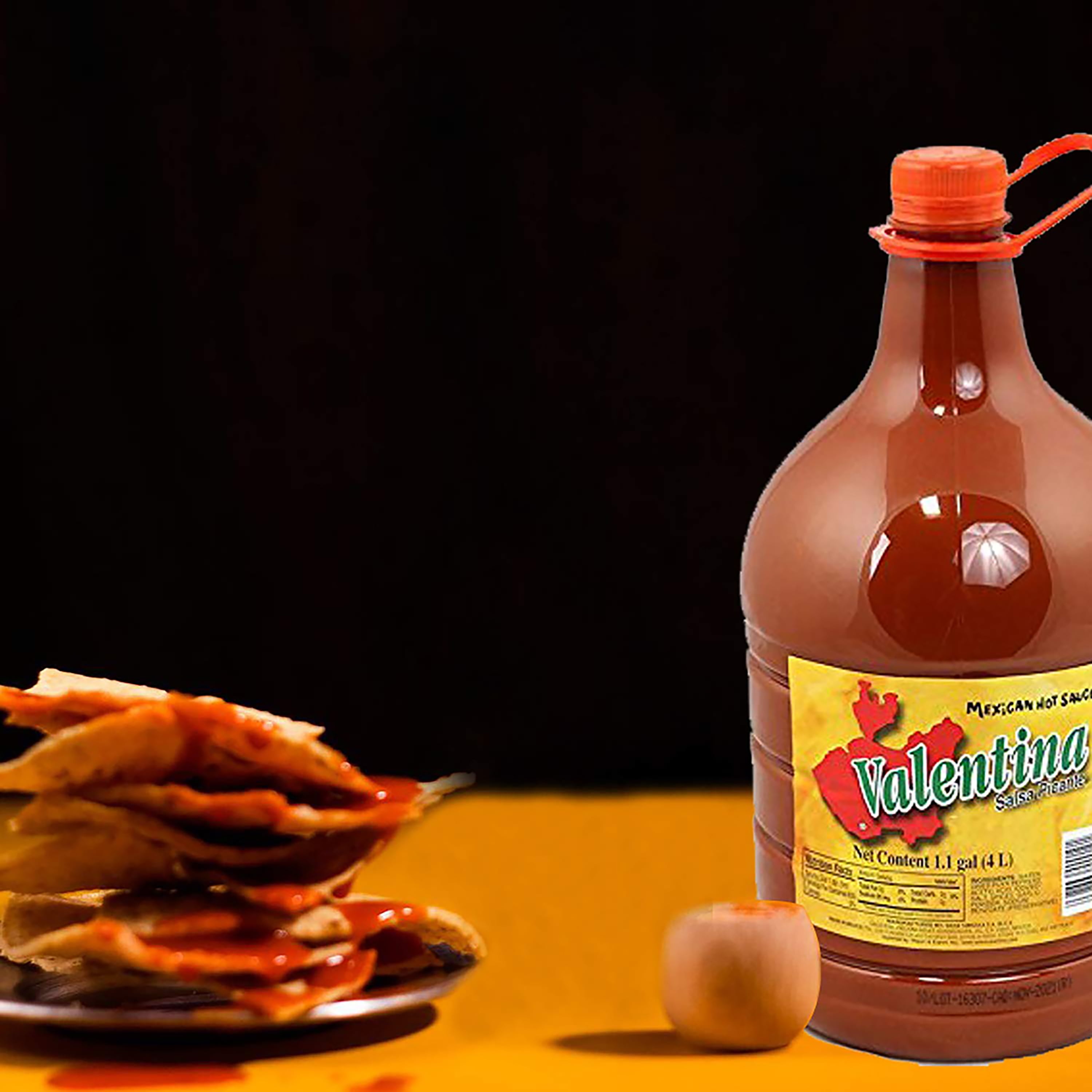 (3 pack) Valentina Salsa Picante Mexican Sauce, 140 Ounce