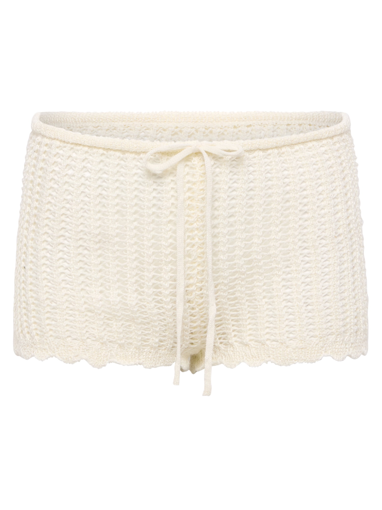 No Boundaries Women's New Adventures Crochet Shorts Cover-Up, Sizes XXS-XXL