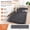 Coal Grey, variant on Plush Soft Area Rug 5x8 Feet, Fluffy Non-Shedding Shag Carpet for Bedroom Living Room, Kids Nursery, Decorative Navy Blue Furry Rug
