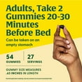 thumbnail image 6 of MegaFood Melatonin Gummies 3mg - Sleep Support for Adults - Berry Flavor - 27 Servings, 6 of 8